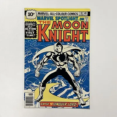 Buy Marvel Spotlight #28 Moon Knight 1976 VF Pence Copy • 144£