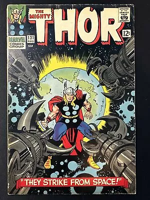 Buy The Mighty Thor #131 Vintage Marvel Comics Silver Age 1966 Very Good *A3 • 19.98£