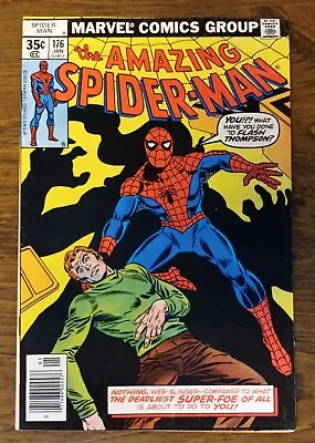 Buy Amazing Spider-Man 176 (Jan 1978, Marvel) VERY FINE • 8.04£