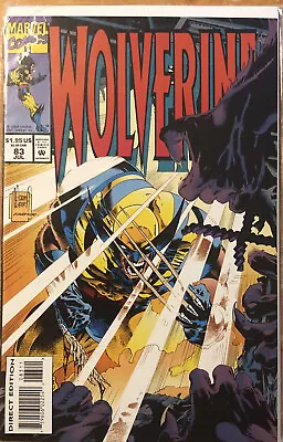 Buy Wolverine #83 • KEY 1st App. Of Boss-Man! Skunk! Too-Tall! Epstein! Marvel Comic • 6.32£