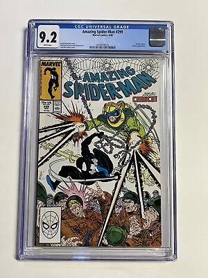 Buy Amazing Spider-man 299 Cgc 9.2 Venom Cameo Marvel 1988  • 87.94£