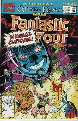 Buy Fantastic Four Annual #25 Kang Marvel 1st Appearance Anachronauts & Chronopolis • 31.97£