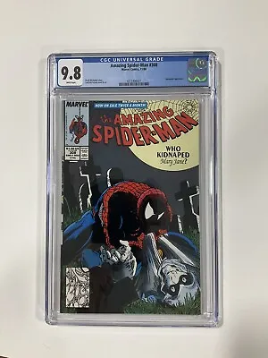 Buy Amazing Spider-Man 308 CGC 9.8 White Pages 1988 Marvel Comics • 281.22£