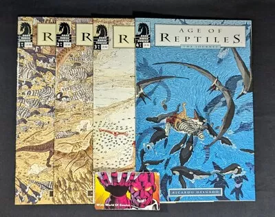 Buy Age Of Reptiles The Journey #1-4 Complete Set Dark Horse Comics 2009 • 63.73£