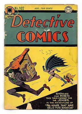 Buy Detective Comics #102 GD- 1.8 1945 • 647.61£