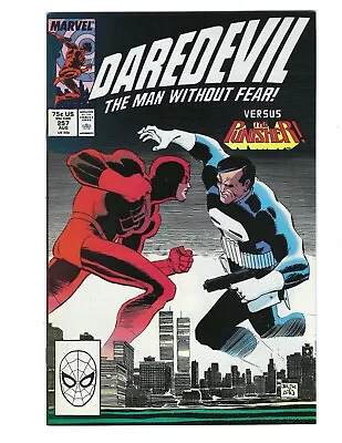 Buy Daredevil #257 1988 Unread Beauty! Punisher Vs. Daredevil! Combine Shipping • 7.99£