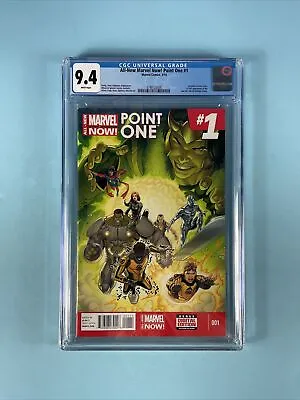Buy All-New Marvel Now Point One #1 9.4 CGC 2014 Kamala Khan • 318.21£