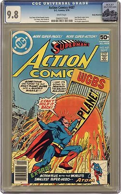 Buy Action Comics #487 CGC 9.8 Rocky Mountain 1978 DC 0968557008 • 112.60£