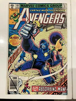 Buy Avengers 184 (1979) Absorbing Man, Falcon, Carol Danvers App. Byrne Art, Cents • 5.99£