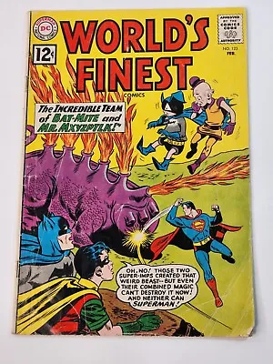 Buy World's Finest Comics 123 DC Comics Superman Batman Mr. Mxyzptlk Silver Age 1962 • 20.10£