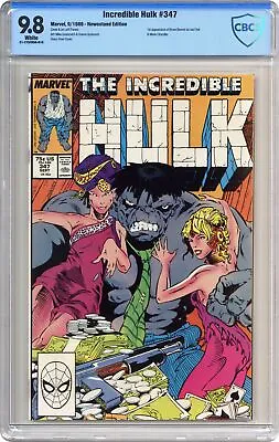 Buy Incredible Hulk #347 CBCS 9.8 Newsstand 1988 21-275FB9A-016 • 216.78£