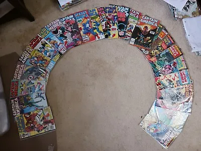 Buy Marvel Comics: Captain America, Issue 341-366 - Copper Age (BUNDLE) • 59.96£