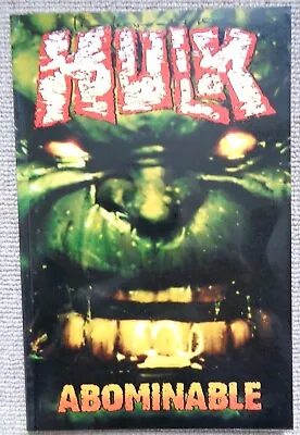 Buy Marvel Incredible Hulk Abominable 4 Trade Paperback 0785111131 BRAND NEW BOOK  • 25£