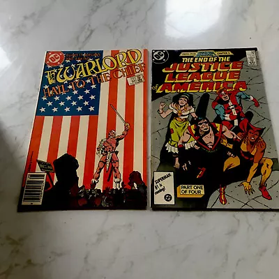 Buy 1987 DC Comics 🔥The End Of The Justic League Of America #258 🔥+WARLORD #84 • 8.91£