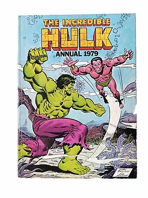 Buy The Incredible HULK Marvel Comics Annual 1979 NOT CLIPPED VGC • 11.99£