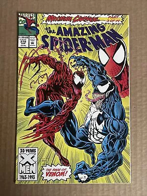 Buy Amazing Spider-man #378 First Print Marvel Comics (1993) Maximum Carnage Venom • 7.91£