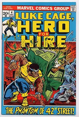 Buy Hero For Hire 4 NM- 1972 Marvel 1st App Phantom Of 42nd Billy Graham • 51.09£
