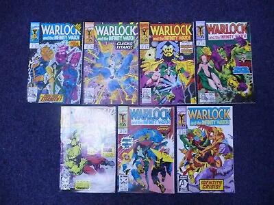 Buy 7 Marvel Warlock And The Infinity Watch #9-15 1992 • 6.99£