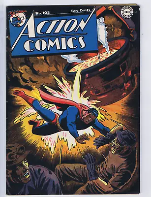Buy Action Comics #108 DC Pub 1947, Mitchell Moran Copy, CLASSIC COVER ! • 2,010.70£