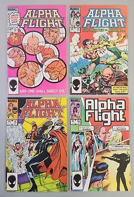 Buy Alpha Flight #12 15 16 18 VF/NM Or Better Direct Marvel 1984 Death Of Guardian • 11.98£