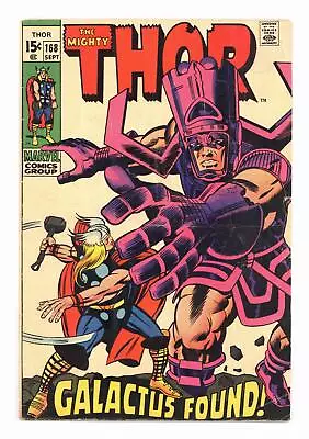 Buy Thor #168 GD+ 2.5 1969 • 44.27£