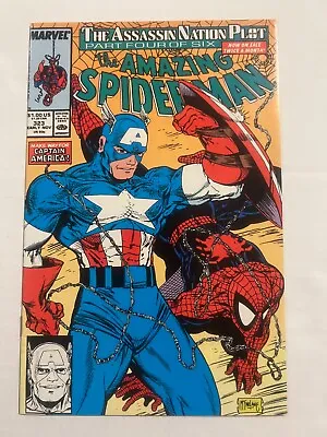 Buy Amazing Spider-man #323  Assassin Nation Plot  Todd Mcfarlane Cover & Art 1989 • 8£