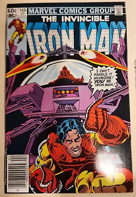 Buy IRON MAN #169 NEWSSTAND Marvel 1983 All 1-332 Issues Listed! (9.4) Near Mint • 8.85£