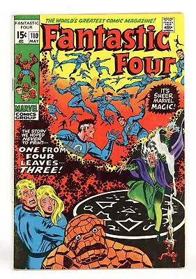 Buy Fantastic Four #110 VG- 3.5 1971 • 16.89£