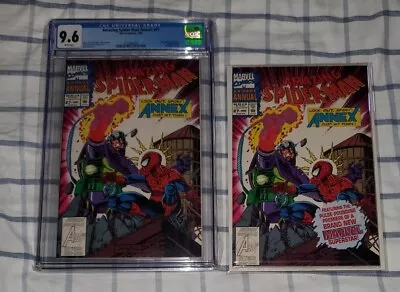 Buy Amazing Spider-Man Annual #27 CGC 9.6 (First Appearance: Annex) With Raw Copy. • 51.97£