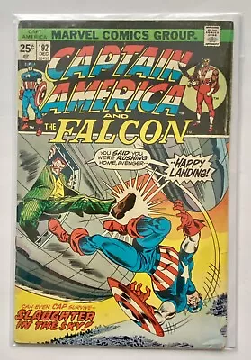 Buy Captain America & The Falcon #192  Mad-Flight!  Free Shipping! Marvel -Bronze • 7.97£