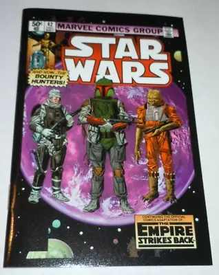 Buy 2017IDW Star Wars Empire Strikes Back Marvel Micro Comic #42 3D Poster Boba Fett • 12.16£