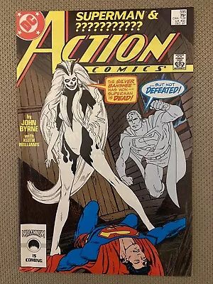 Buy Action Comics #595 DC December 1987 1st Printing Silver Banshee 1st Appearance • 11.87£