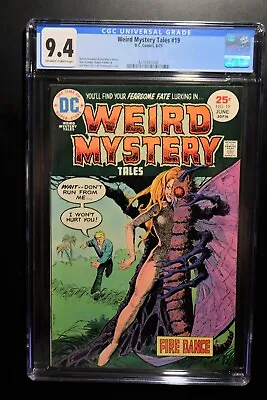 Buy WEIRD MYSTERY TALES #19 CGC 9.6 - OW/W PAGES * 3rd HIGHEST GRADED COPY * • 158.12£
