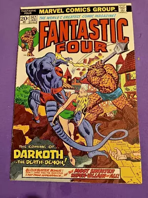 Buy FANTASTIC FOUR !#142  1974 1st DARKOTH • 12.65£