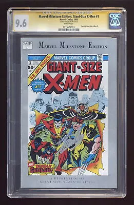 Buy Marvel Milestone Edition Giant-Size X-Men #1 CGC 9.6 SS Stan Lee 1235674003 • 683.88£
