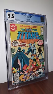 Buy New Teen Titans #2 8.5 CGC 1st Appearance Of Deathstroke 1980 Newsstand WP • 140£