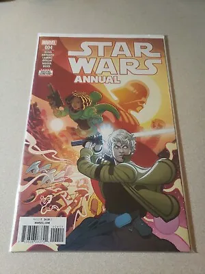 Buy Star Wars #4 Annual Marvel Comic New Series 1st Printing • 3.17£