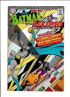Buy Brave & The Bold #64  [1966 Vg]  Batman Vs. Eclipso • 10.45£