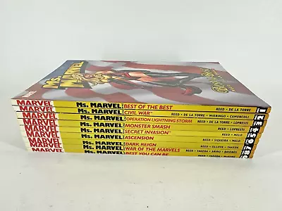 Buy Ms. Marvel (2nd Series 2006) COMPLETE Set Vol 1-9 Issues 1-50 Civil War Invasion • 119.14£