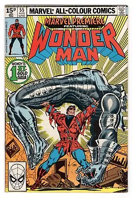 Buy Marvel Premiere Vol 1 No 55 Aug 1980 (FN/VFN) (7.0) Feat: Wonder Man, Bronze Age • 19.99£