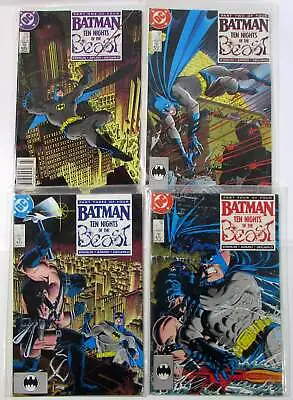 Buy Batman Lot Of 4 #417,418,419,420 DC (1988) Ten Nights Beast 1st Print Comics • 54.86£