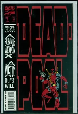 Buy Marvel Comics DEAD-POOL #1 The Circle Chase VFN 8.0 • 7.99£