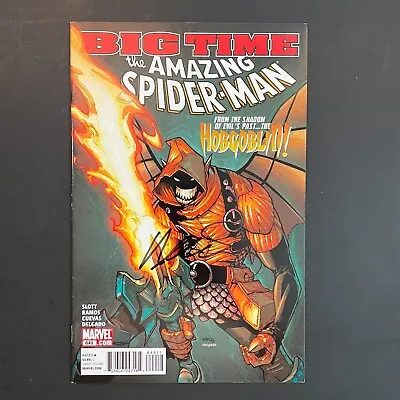 Buy Amazing Spider-Man 649 SIGNED Ramos KEY 1st Hobgoblin Urich Marvel 2011 Slott • 27.61£