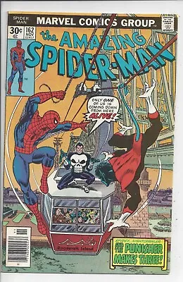 Buy Amazing Spider-Man #162 - F (6.0) 1976 - 🕷Punisher 💀- 1st Hitman • 27.61£