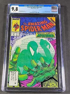Buy The Amazing Spider-Man #311 1989 CGC 9.8 4057941011 Todd McFarlane Mysterio • 127.92£
