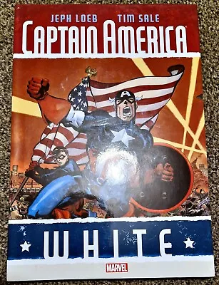 Buy Captain America White By Jeph Loeb & Tim Sale Deluxe OHC [Oversized HB RARE OOP] • 7.99£