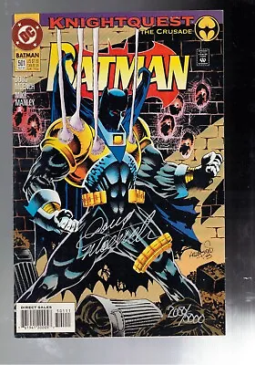 Buy Batman #501 8.0 VF Signed By Doug Moench A • 12.32£
