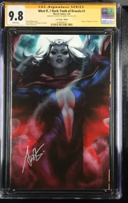 Buy WHAT IF DARK THE TOMB OF DRACULA CGC #1 1:100 Signed By Artgerm • 238.30£