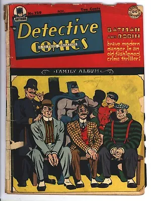 Buy * DETECTIVE Comics #129 (1947) Batman Robin Crime Thriller! Good 2.0 * • 237.14£