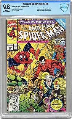 Buy Amazing Spider-Man #343 CBCS 9.8 1991 21-2EDC4A8-012 • 61.50£